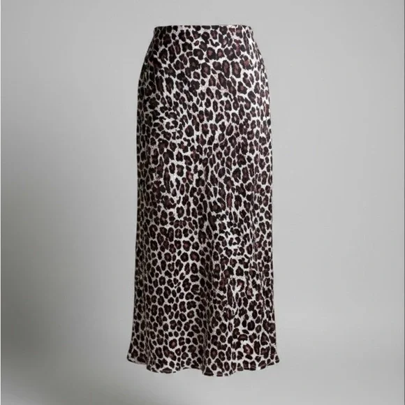 Anthropologie Animal Print Midi Skirt - Picture 2 of 5